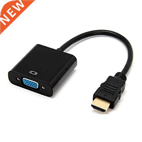 HDMI to VGA converter adapter + 3.5 mm audio jack full HD 10