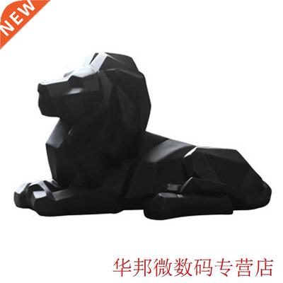 Crafts Home Model Animal Hand Craved Abstract Resin Ornament