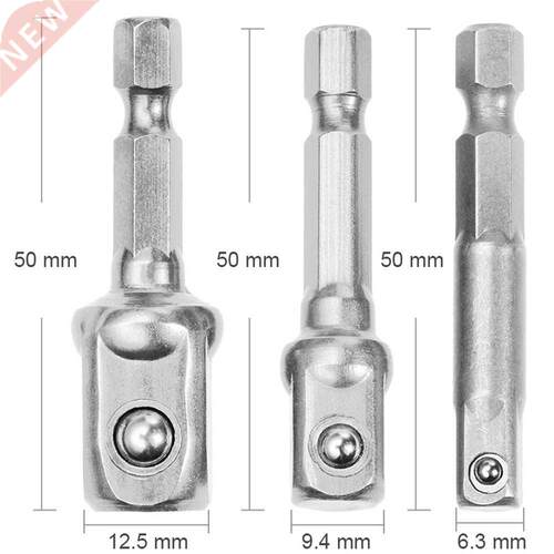 Newest Chrome Vanium Steel Socket apter Hex Shank to 1/4