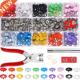 Metal Prong Snap 200pcs Grommets Colors Button Fasteners