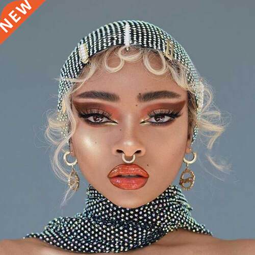 StoneFans New Mesh Rhinestone Head Scarf Headwraps for Women