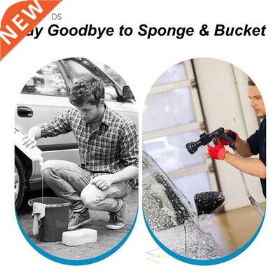 Garden Hose Foam Nozzle, 8 Mode Adjustable Foam Sprayer, Car