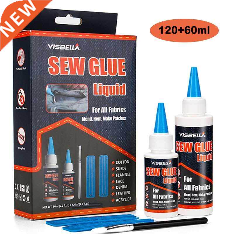 180ml Liquid Bonding Glue Sew Fa Adhere Repair kit for C - 实物图
