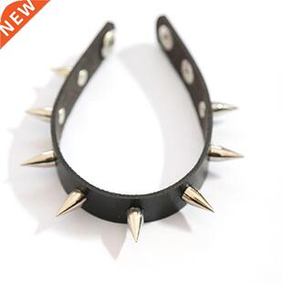 Cone Metal Bracelet 1PC Blac Punk Rivet Spike Unisex