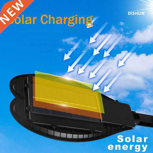160COB Solar LED Street Light Waterproof Smart Remote Contro