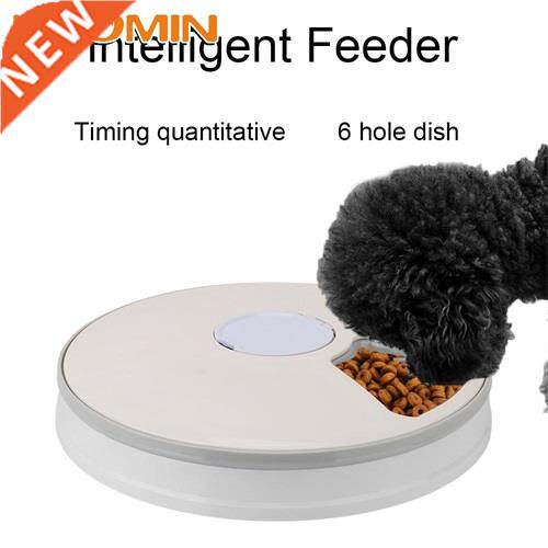 HOOMIN For Cat Dog 6 Meals 6 Grids Electric Dry Wet Food