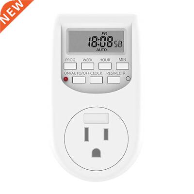 US Plug 16A Countdown Power Outlet Circuit Breaker 125V