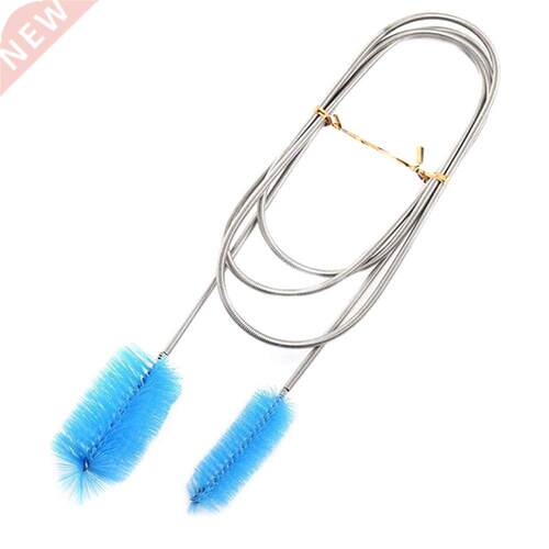 90/155/200cm Pipe Cleaning Brush Air Tube Flexible Double En