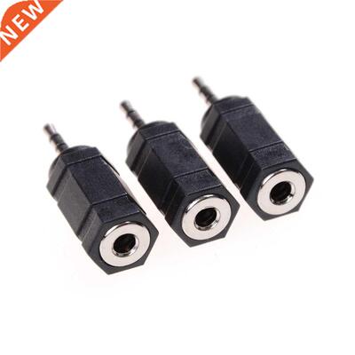 3 PCS 2.5mm Male to 3.5mm Female Audo Stereo headphones Ad