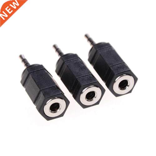 3 PCS 2.5mm Male to 3.5mm Female Audo Stereo headphones Ad