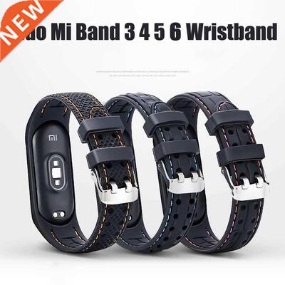 Strap For Mi band 6 5 4 Bracelet Sport belt Silicone watchba