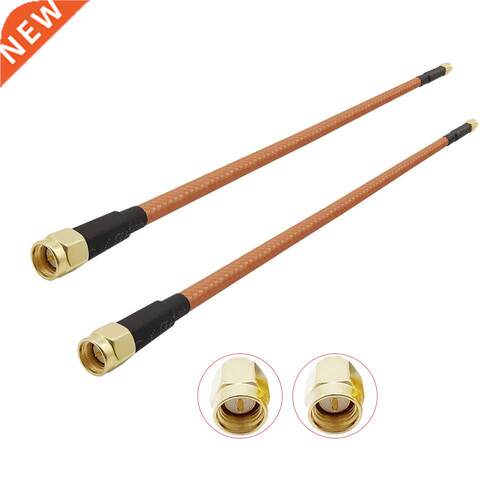 SMA Male to SMA Male RF Coaxial Connector RG400 Cable Double