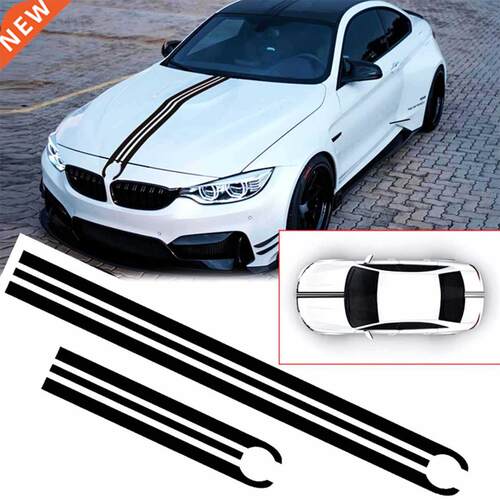 1 Set Car Hood Sticker Trunk For BMW M M5 M6 E46 E90 E60 E7