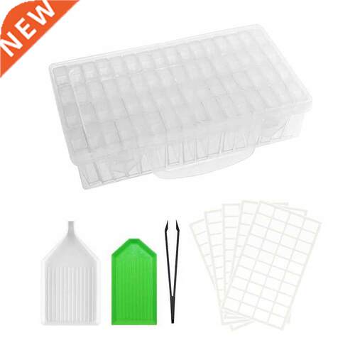 64 Gird Diamond Painting Box Storage Tool Accessories