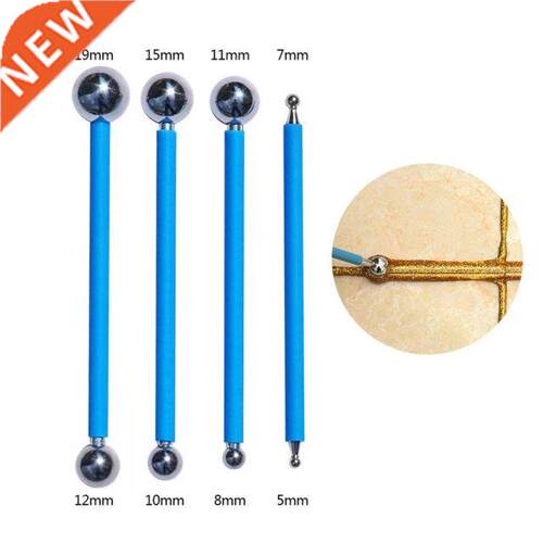Hot 4pcs Double Steel Pressed Ball Tile Grout Tools 8 Sizes