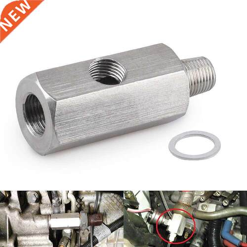 Stainless steel 1/8'' BSPT Oil Pressure Sensor Tee to NPT Ad
