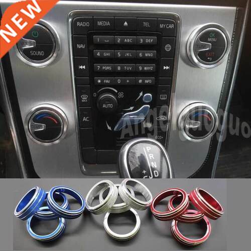 4pcs/lot Car air conditioning Rotary knob for VOLVO S60 V60
