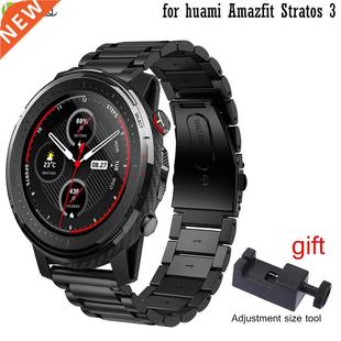 Watch huami Steel For Stainless Amazfit 22mm Stratos Strap