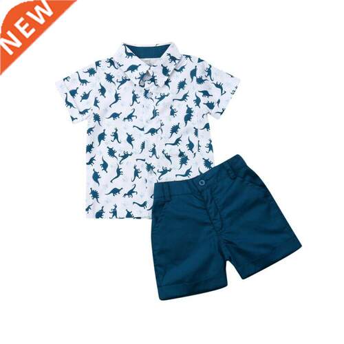 Citgeett Toddler Baby Boys Kids Summer Clothes T-shirt Dinos
