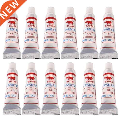 12pcs Diamond Polishing Lapping Paste 320-1000 Grit W40-W0.5