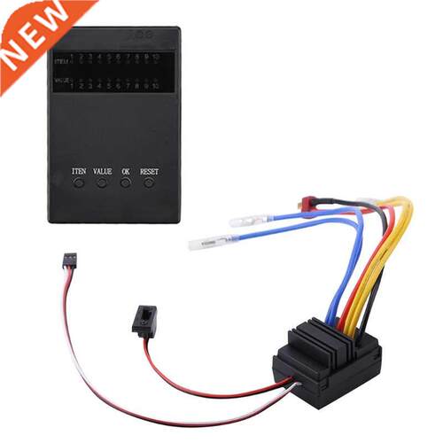 80A Brushed Dual Motor Climbing ESC Speed Controller for 1/8