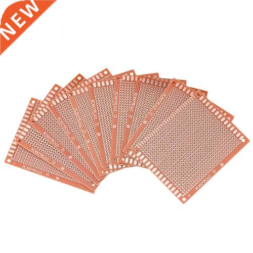10 pcs 7x9cm Circuit Board DIY Prototype Single Sided PCB To
