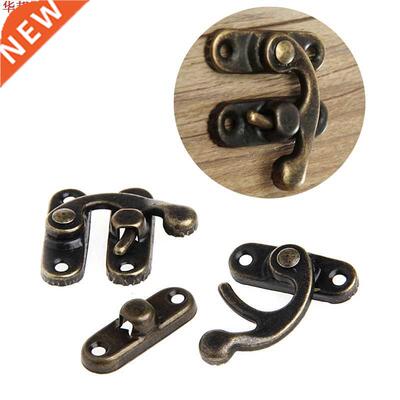 12X Antique Decorative Jewelry Gift Wooden Box Wine Latch H