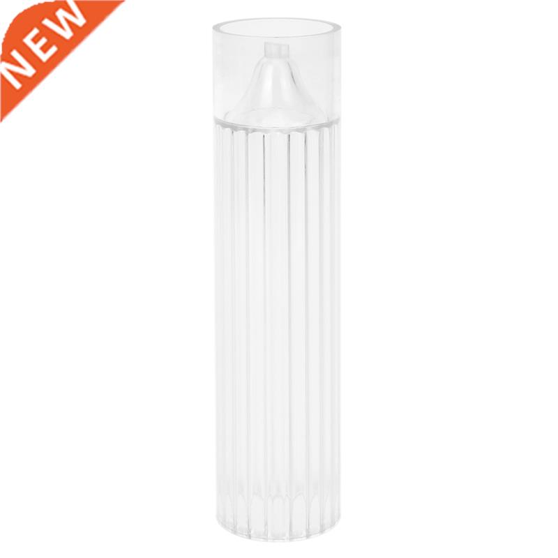 Pillar Candle Mold Cylinder Rib Plastic Candle Molds 6 Inch