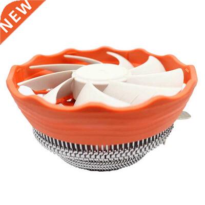 Fan Ultra-quiet Air-coed CPU Radiator 12CM Large Fan Multi