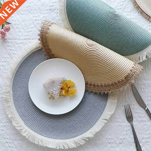 Nordic Style Macrame Place Mat PP Handmade Anti-slip Table