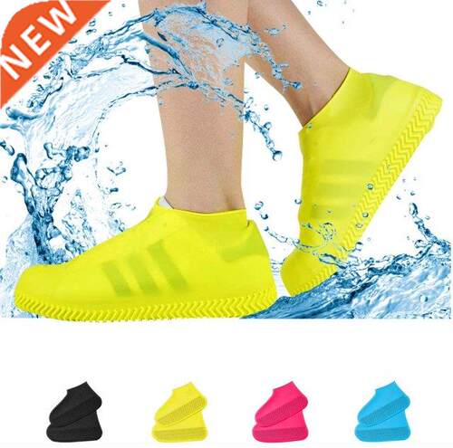 1 Pair Reusable Silicone Shoes Protectors Waterproof Shoe Co