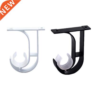 L9NB 4pcs/set Iron Curtain Rod Brackets Roof Mounted Window