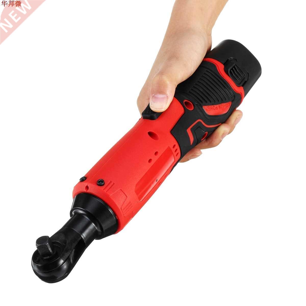 Electric Wrench Kit 3/8 Cordless Ratchet Wrench Rechargeable