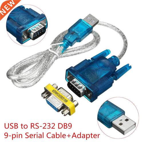 USB to RS232 Serial Port 9 Pin DB9 Cable Serial COM Port Ada