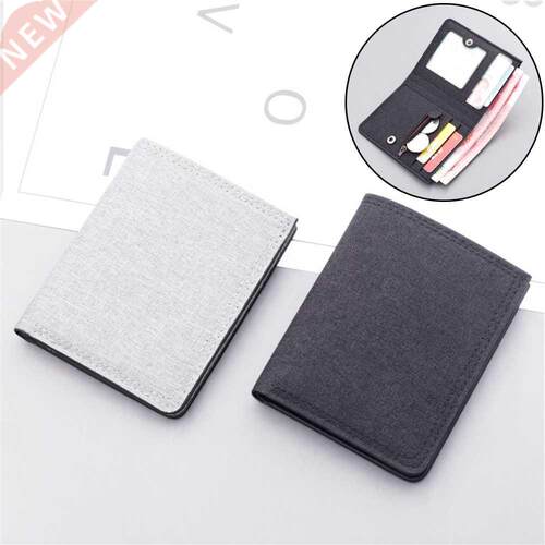 2022 New Fashion Men Short Wallet Coin Purse Wallet Men's Pu
