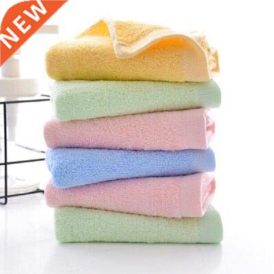 Bamboo Fiber Solid Color Face Towel Soft and Absorbent