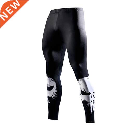 Super hero Running Tights Men Fashion casual Pants Fitness S