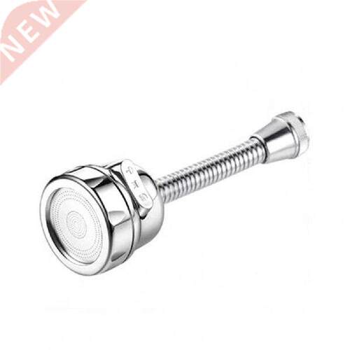 Flexible Water Tap 360 Degree Rotatable Silver Color Easy