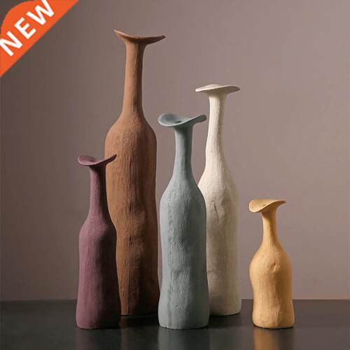 Nordic style Modern Home Decoration Morandi Color Vase Decor