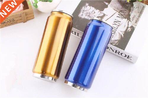 1PC Cute Thermos Beverage Can Stainless Steel Insulated