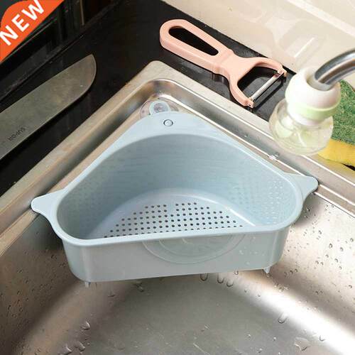 Triangle Storage Holder Multifunctional Drain Shelf Storage