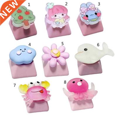 Only Keycap Pink Cute  Original PBT Keycap 1PC for Mechan
