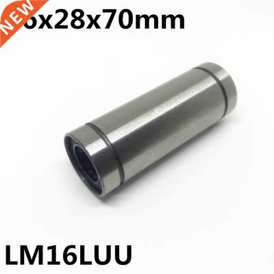 2pcs LM16LUU long type 16x28x70mm 16mm linear ball bearing L