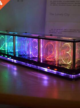 Time Tube Glow Tube Quasi-glow Tube Clock LED Digital solid