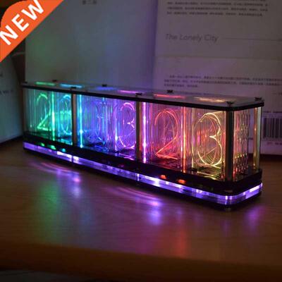 Time Tube Glow Tube Quasi-glow Tube Clock LED Digital solid