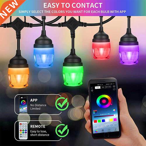 Party Christmas Decor Rgb Symphony Bluetooth App To Control