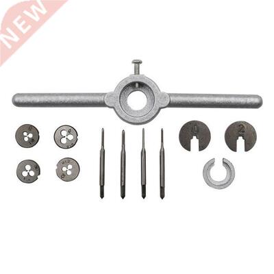 10pcs Metric Wrench Set Tap Wrench Hand Taps Set and Die Set