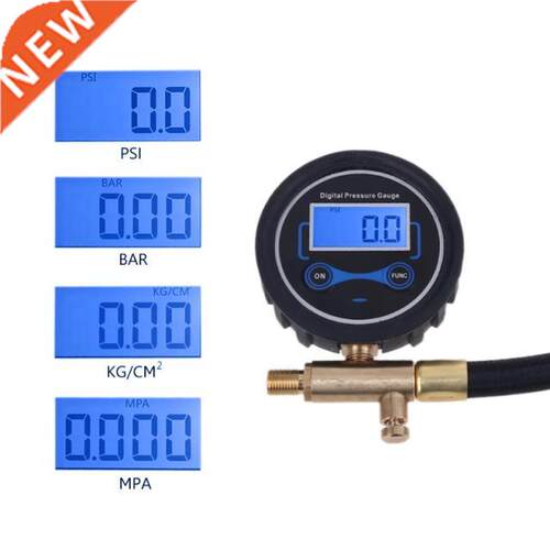 Digital Car Tire Pressure Gauge Air Compressor Inflating Tub