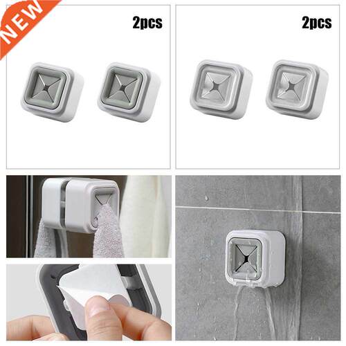 2pcs Towel Holder Sucker Wall Window Bathroom Tool Kitchen S