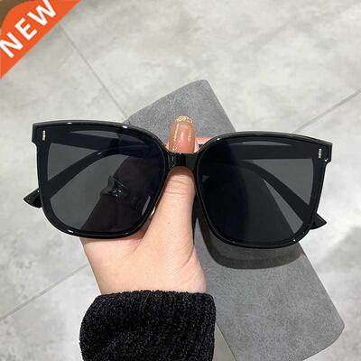 Classis Vintage Square Sunglasses Women Oversized Sunglass W